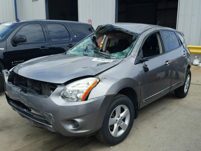 JN8AS5MT7CW298911 - 2012 NISSAN ROGUE S GRAY photo 2