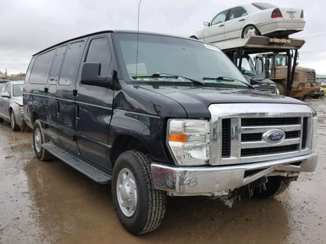 1FBSS3BLXDDB34304 - 2013 FORD ECONOLINE BLACK photo 1