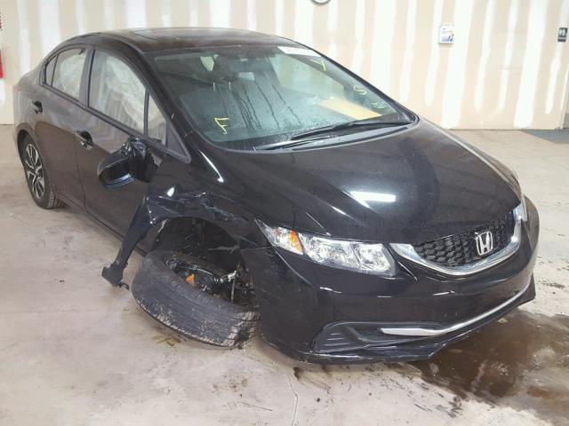 19XFB2F81DE283695 - 2013 HONDA CIVIC EX შავი ფოტო 1