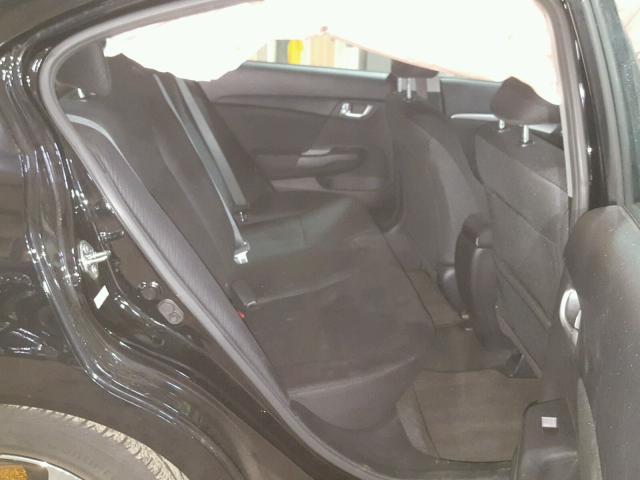 19XFB2F81DE283695 - 2013 HONDA CIVIC EX შავი ფოტო 6