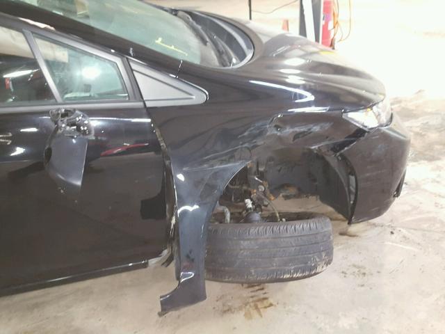 19XFB2F81DE283695 - 2013 HONDA CIVIC EX შავი ფოტო 9