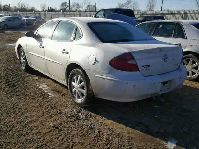 2G4WD532651284248 - 2005 BUICK LACROSSE C SILVER photo 3