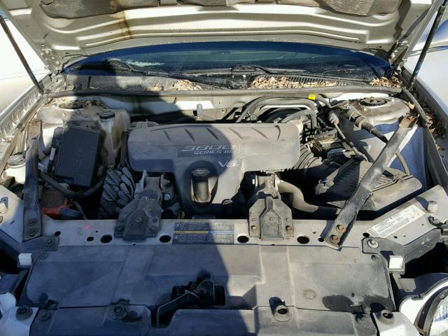 2G4WD532651284248 - 2005 BUICK LACROSSE C SILVER photo 7
