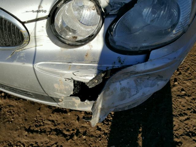 2G4WD532651284248 - 2005 BUICK LACROSSE C SILVER photo 9