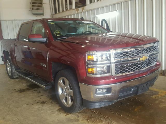 3GCPCREC1EG532812 - 2014 CHEVROLET SILVERADO BURGUNDY photo 1