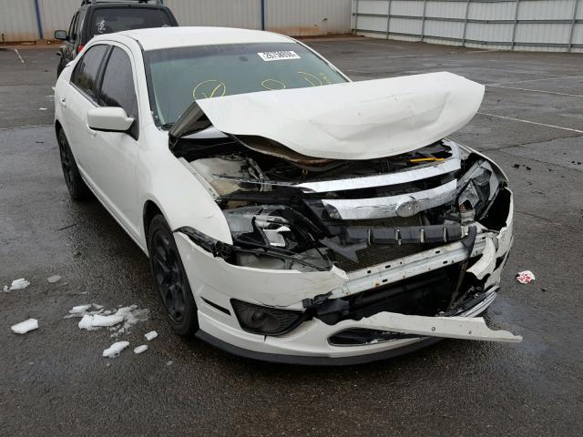 3FAHP0HA5BR329068 - 2011 FORD FUSION SE WHITE photo 1