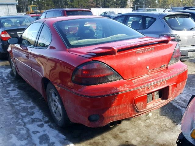 1G2NV12EX5M114677 - 2005 PONTIAC GRAND AM G RED photo 3