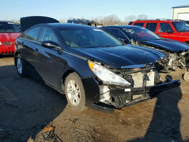 5NPEB4AC5EH869185 - 2014 HYUNDAI SONATA GLS BLACK photo 1