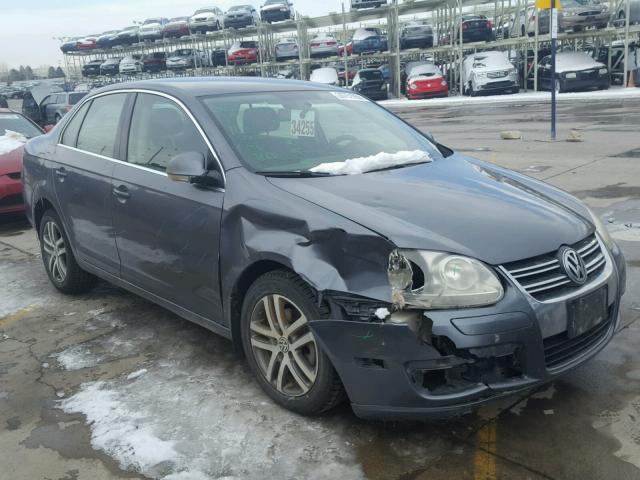 3VWRT81K16M765654 - 2006 VOLKSWAGEN JETTA TDI GRAY photo 1