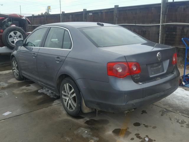 3VWRT81K16M765654 - 2006 VOLKSWAGEN JETTA TDI GRAY photo 3