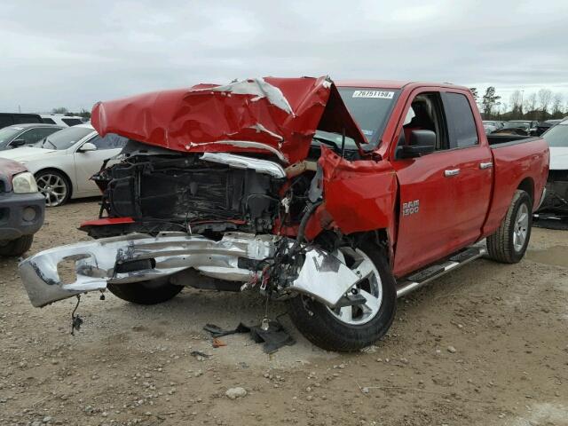 1C6RR6GT3ES357823 - 2014 RAM 1500 SLT RED photo 2