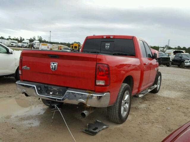 1C6RR6GT3ES357823 - 2014 RAM 1500 SLT RED photo 4
