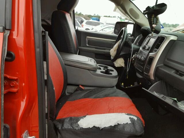1C6RR6GT3ES357823 - 2014 RAM 1500 SLT RED photo 5
