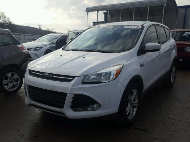 1FMCU0GX3EUD95534 - 2014 FORD ESCAPE SE WHITE photo 2