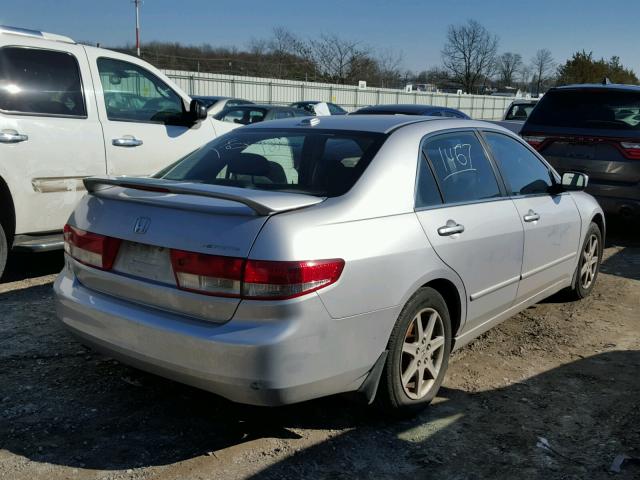 1HGCM66584A010218 - 2004 HONDA ACCORD EX SILVER photo 4