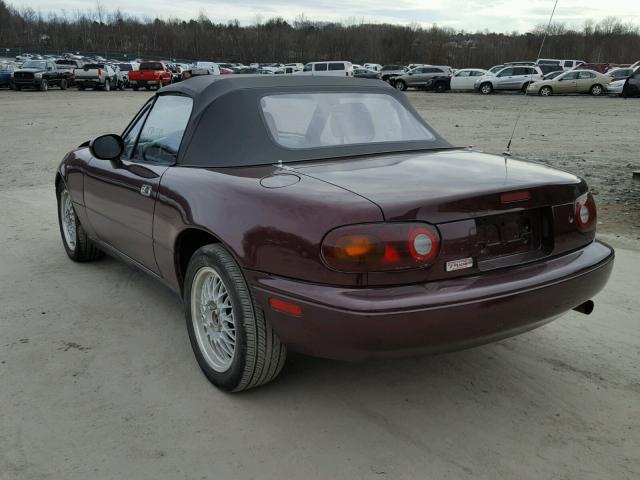 JM1NA3537S0618037 - 1995 MAZDA MX-5 MIATA MAROON photo 3