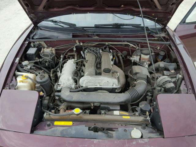 JM1NA3537S0618037 - 1995 MAZDA MX-5 MIATA MAROON photo 7