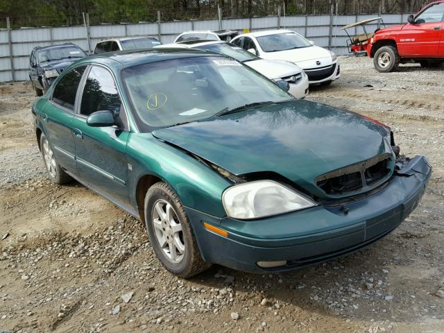 1MEFM55S4YG627355 - 2000 MERCURY SABLE LS P GREEN photo 1