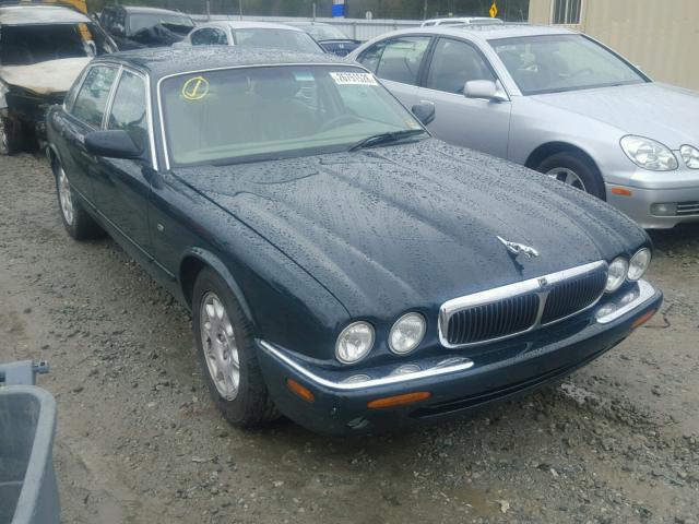 SAJHX1249WC831784 - 1998 JAGUAR XJ8 GREEN photo 1