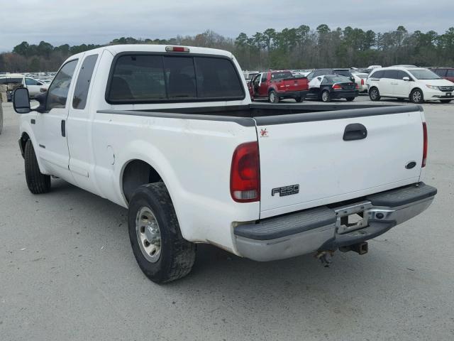 1FTNX20F01EA42478 - 2001 FORD F250 SUPER WHITE photo 3