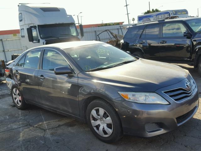 4T1BF3EK8BU633744 - 2011 TOYOTA CAMRY BASE GRAY photo 1