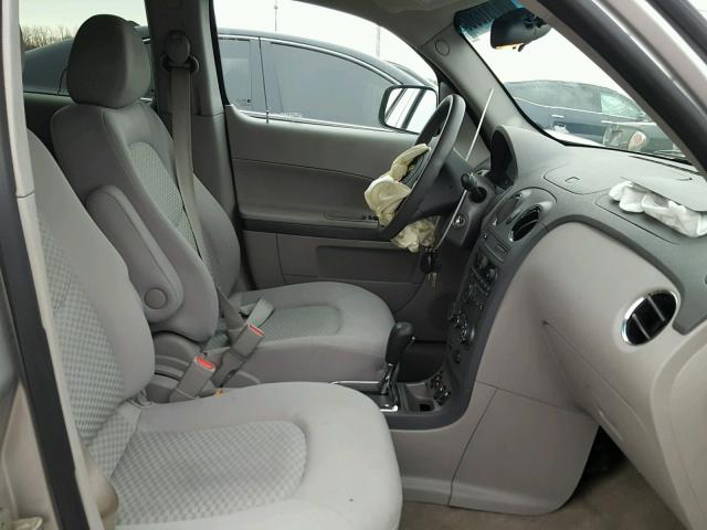 3GNDA13D98S545807 - 2008 CHEVROLET HHR LS SILVER photo 5