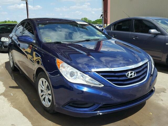 5NPEB4AC5BH036806 - 2011 HYUNDAI SONATA GLS BLUE photo 1