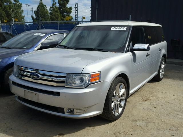 2FMDK53C19BA86828 - 2009 FORD FLEX LIMIT GRAY photo 2