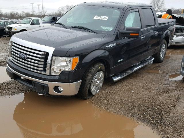 1FTFW1ET1CKE17010 - 2012 FORD F150 SUPER BLACK photo 9