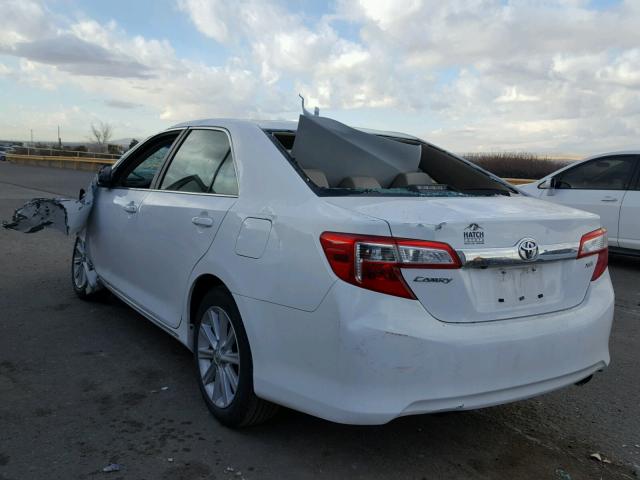 4T4BF1FK7DR304402 - 2013 TOYOTA CAMRY L WHITE photo 3