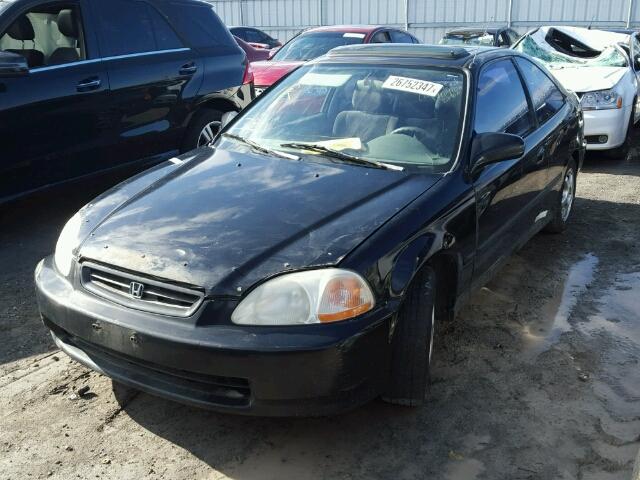 1HGEJ8179WL806425 - 1998 HONDA CIVIC SI BLACK photo 2