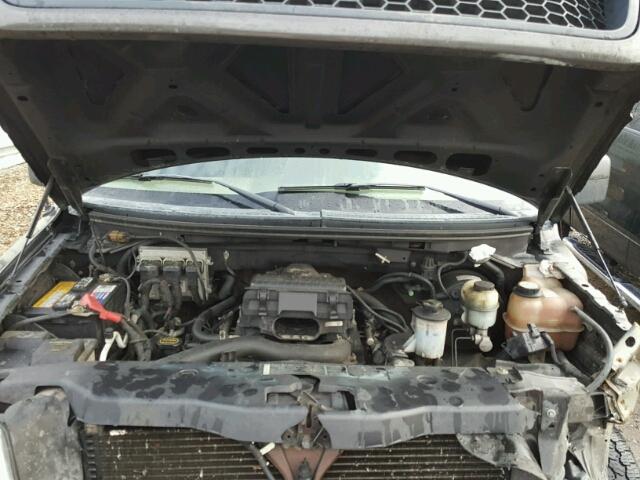 1FTPX14515FB61063 - 2005 FORD F150 GRAY photo 7