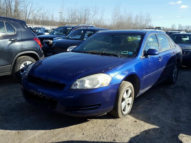 2G1WT55KX69355869 - 2006 CHEVROLET IMPALA LT BLUE photo 2