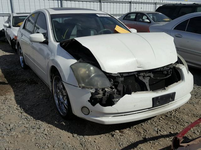 1N4BA41E75C805593 - 2005 NISSAN MAXIMA SE WHITE photo 1