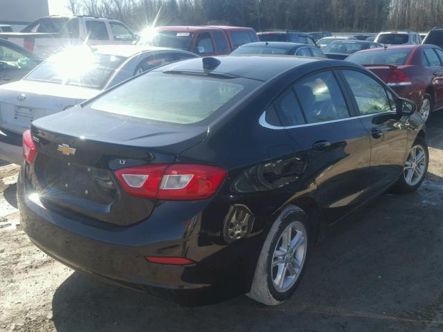 1G1BE5SM2H7178849 - 2017 CHEVROLET CRUZE LT BLACK photo 4