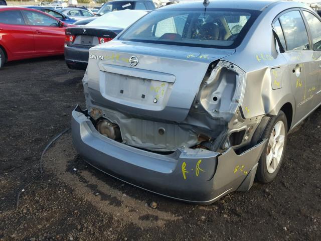 3N1AB61E89L621680 - 2009 NISSAN SENTRA 2.0 GRAY photo 9