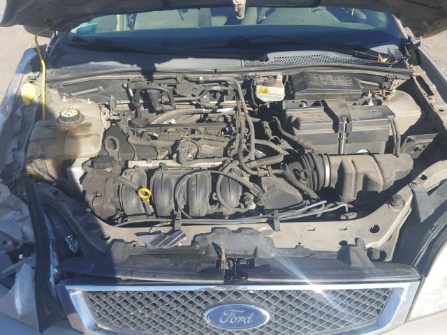 1FAFP34N06W221686 - 2006 FORD FOCUS ZX4 GOLD photo 7