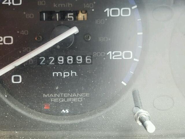 2HGEJ6618YH530781 - 2000 HONDA CIVIC BASE BLUE photo 8