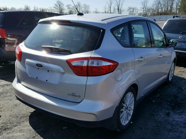 1FADP5AU5EL504308 - 2014 FORD C-MAX SE SILVER photo 4