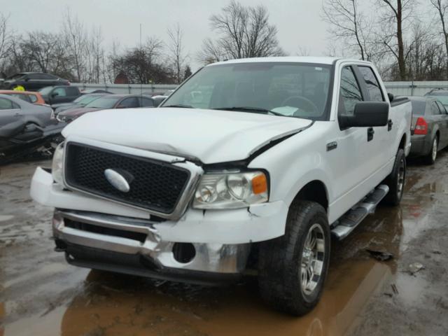 1FTPW14576FB29870 - 2006 FORD F150 SUPER WHITE photo 2