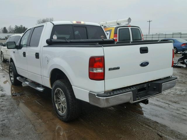 1FTPW14576FB29870 - 2006 FORD F150 SUPER WHITE photo 3