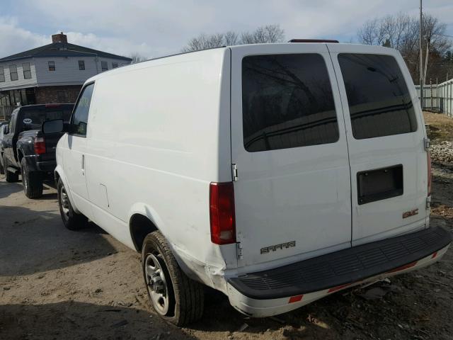 1GTDM19XX5B509410 - 2005 GMC SAFARI XT WHITE photo 3