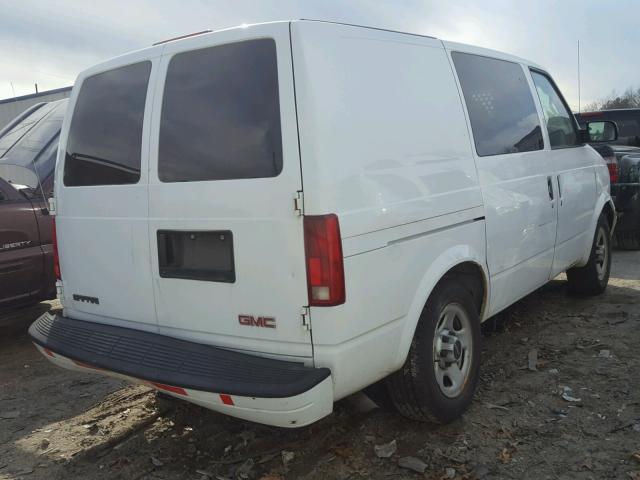 1GTDM19XX5B509410 - 2005 GMC SAFARI XT WHITE photo 4