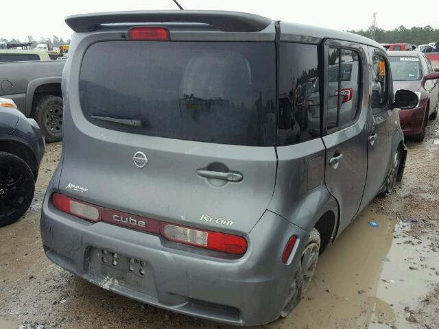 JN8AZ28R29T115305 - 2009 NISSAN CUBE BASE GRAY photo 4