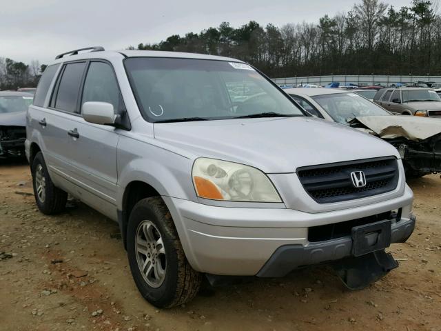 2HKYF18414H539797 - 2004 HONDA PILOT EX SILVER photo 1