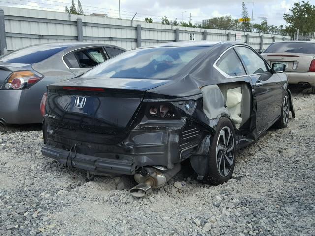 1HGCT1B36GA008286 - 2016 HONDA ACCORD LX- BLACK photo 4