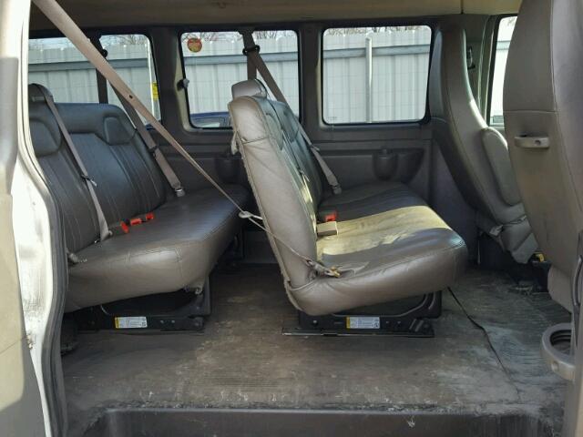 1GNZGXFA6E1142485 - 2014 CHEVROLET EXPRESS G3 WHITE photo 6