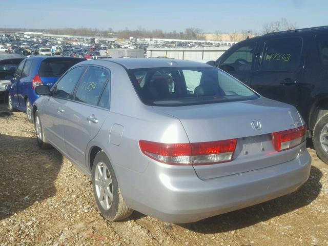 1HGCM66574A026779 - 2004 HONDA ACCORD EX SILVER photo 3