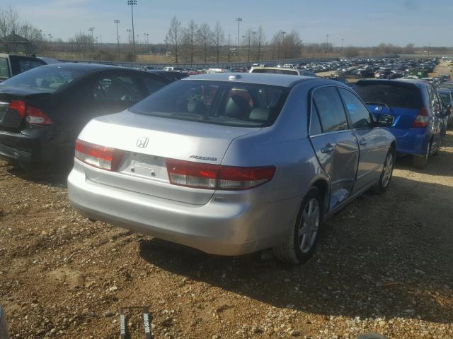 1HGCM66574A026779 - 2004 HONDA ACCORD EX SILVER photo 4