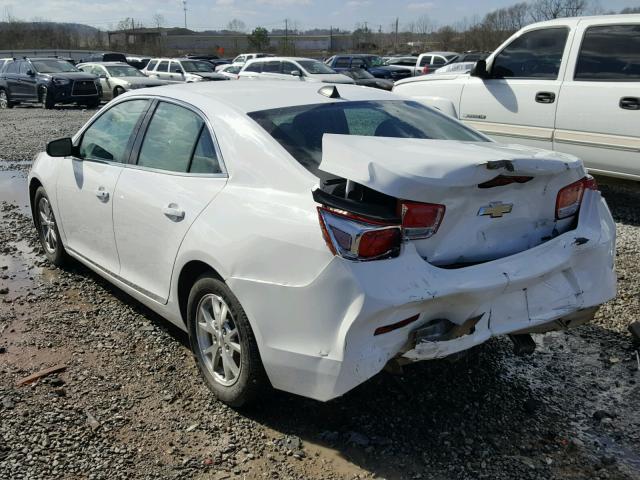 1G11A5SL6EF239426 - 2014 CHEVROLET MALIBU LS WHITE photo 3